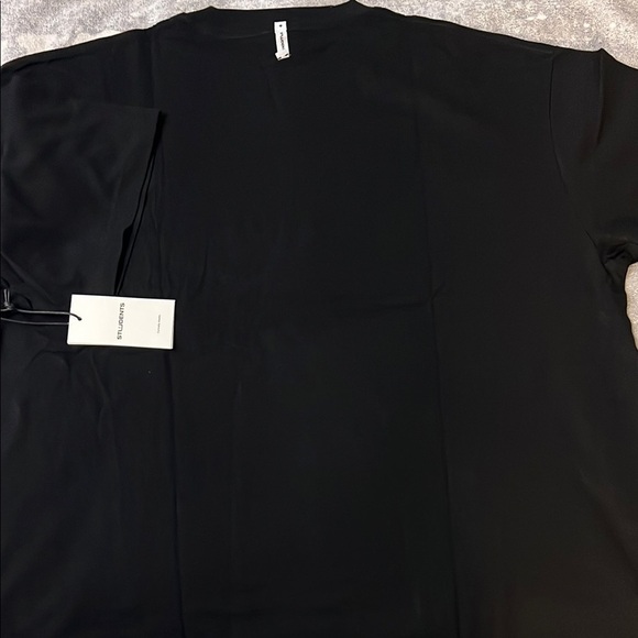 Students Golf Black Tee - Picture 6 of 8